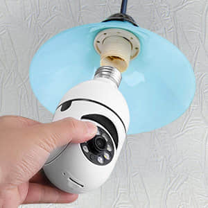 Lightbulb Security Camera